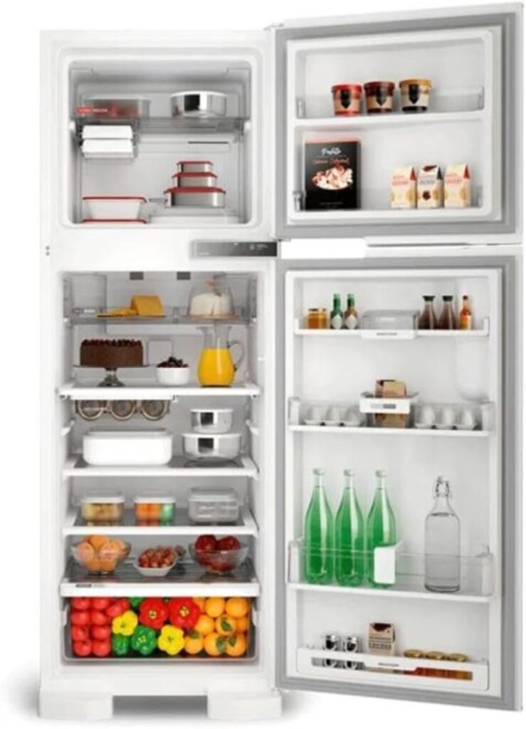 Melhores Geladeiras: Top 14 Modelos Para Comprar em 2026 63 Geladeira Brastemp Frost Free Duplex 375 Litros (BRM44HB) - parte interna