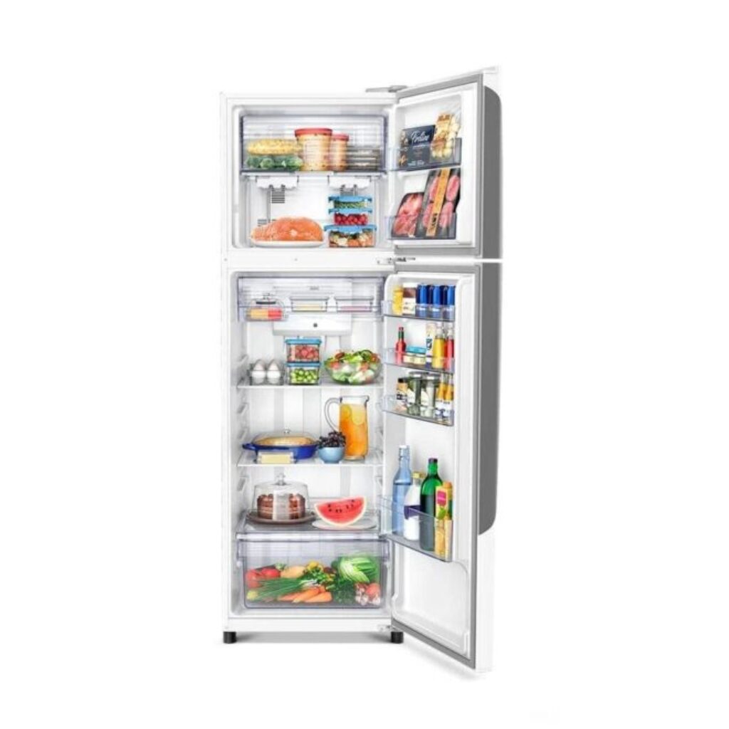 Melhores Geladeiras: Top 14 Modelos Para Comprar em 2026 85 Geladeira Panasonic Frost Free 387L (NR-BT41PD1WA) - parte interna