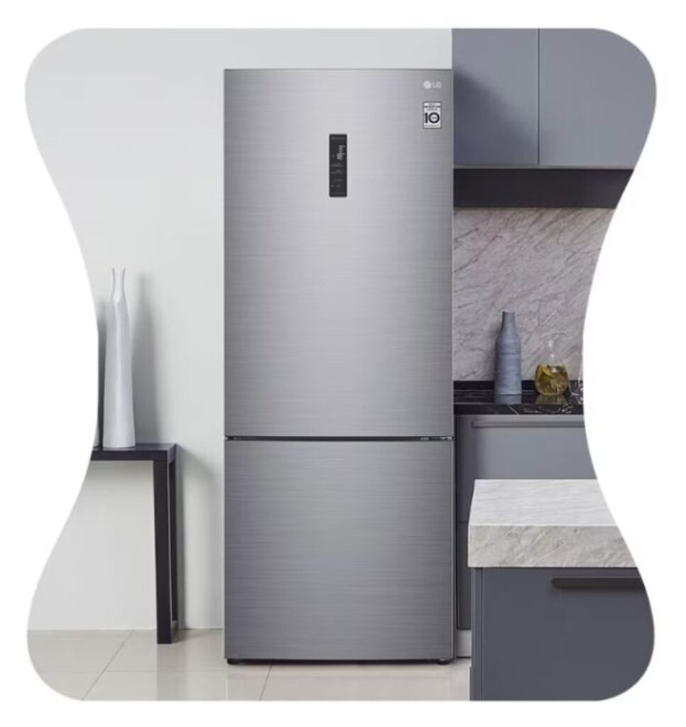 Geladeira LG é Boa? Análise e Melhores Modelos de 2026 32 Refrigerador LG em inox- aparelho com design atraente e características poderosas